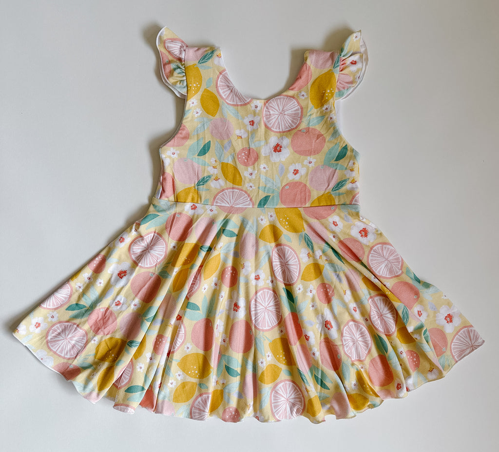 Citrus peplum size 6
