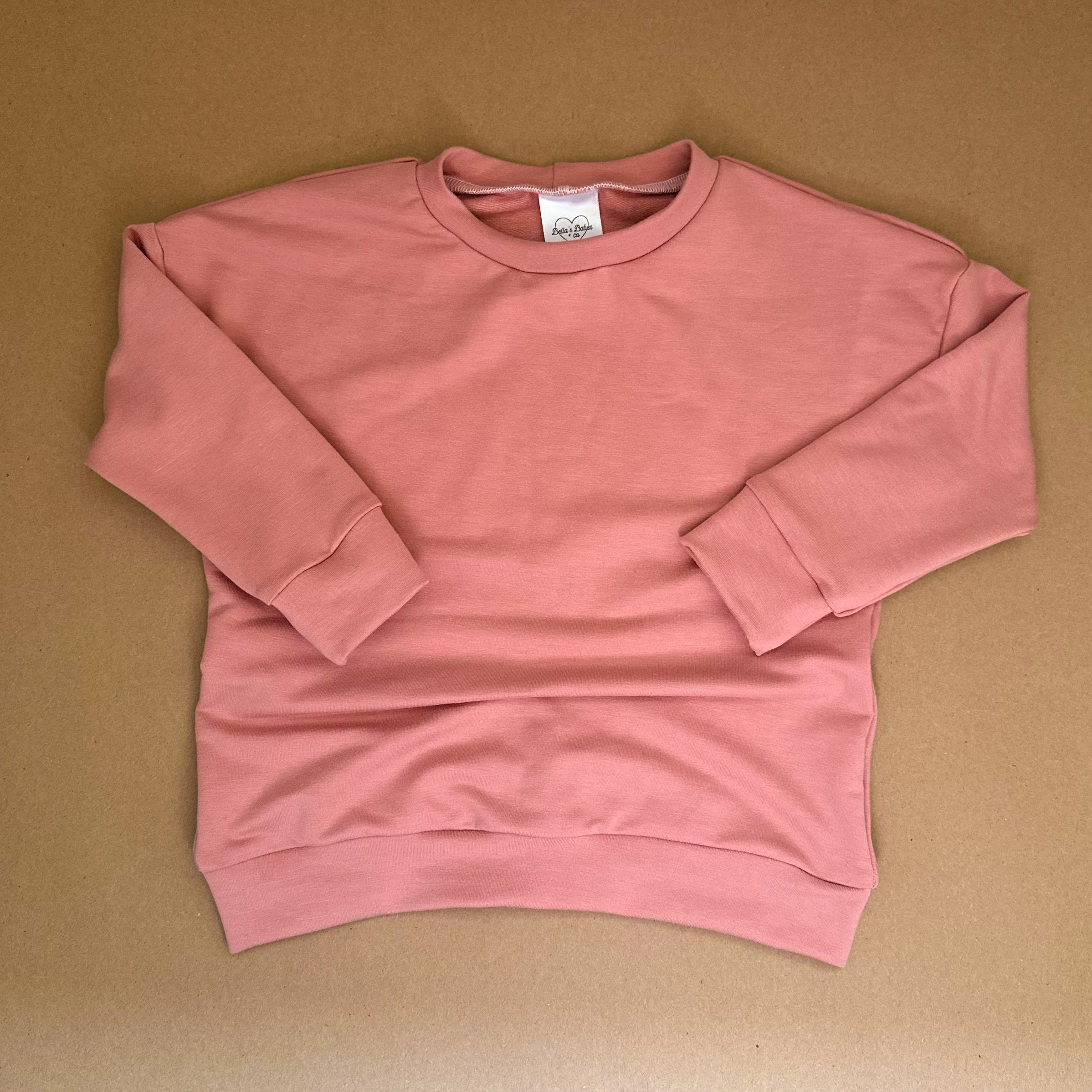 Dolman Crew Terry