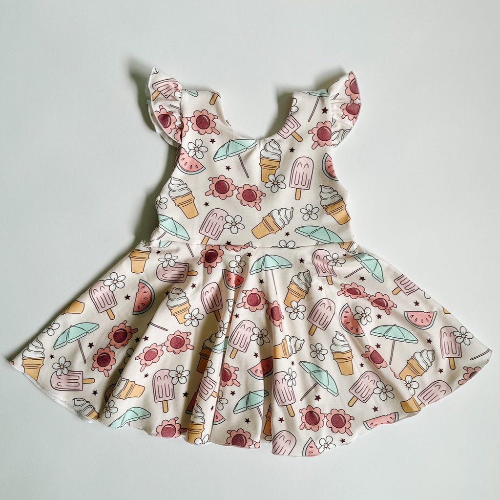 Cute Girl Summer Peplum Size 3