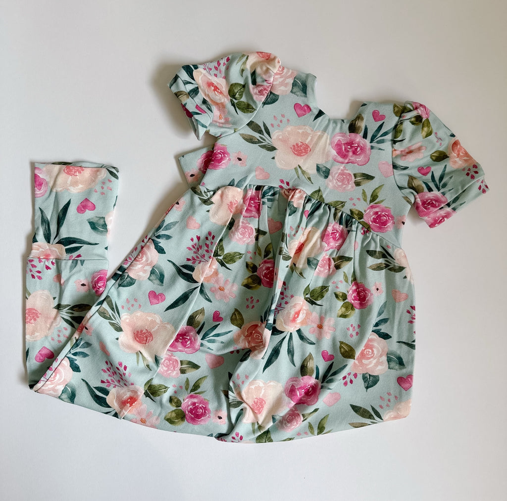 Floral Romper Size 2
