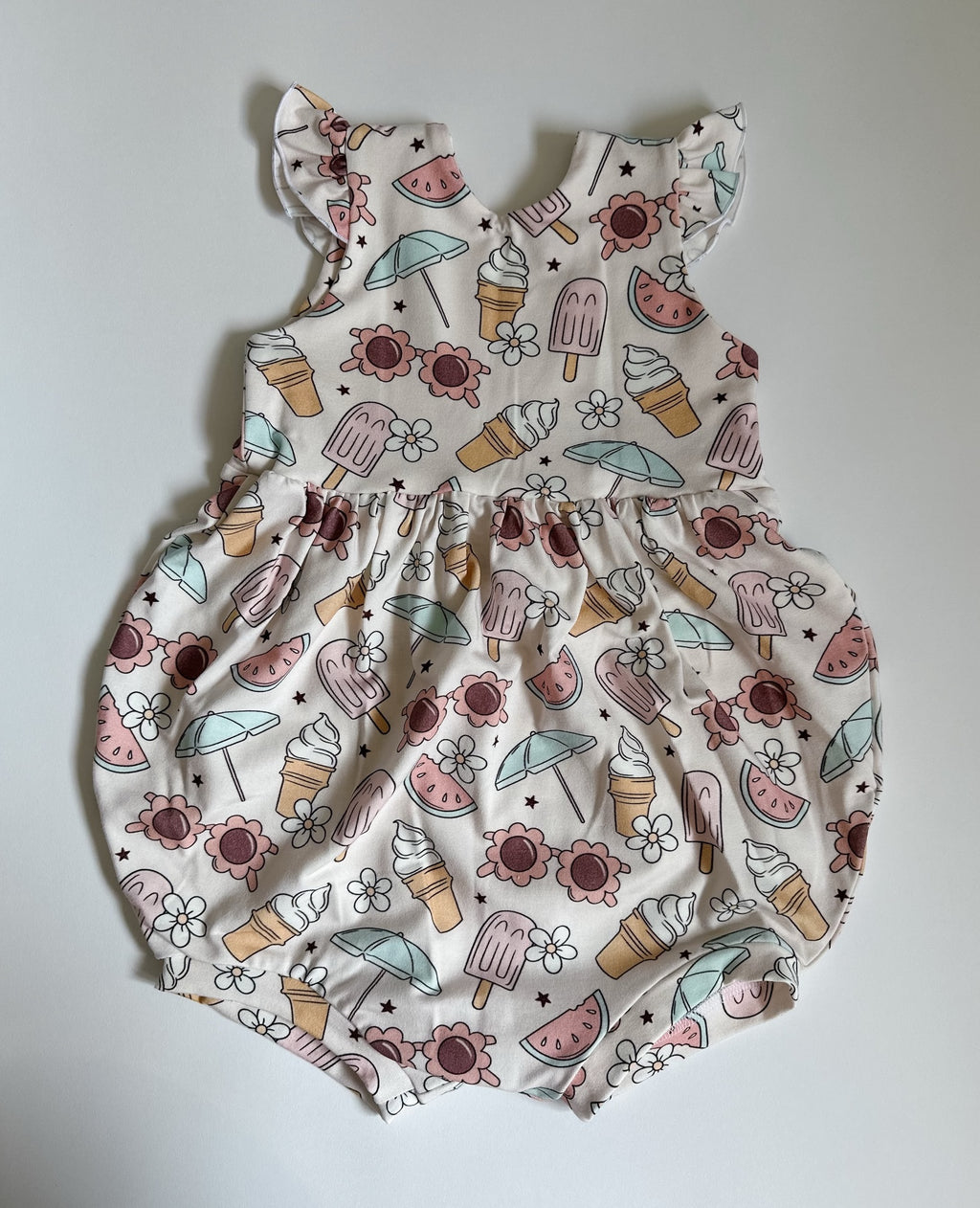 Cute Girl Summer Romper Size 4