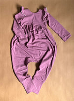 Fall Solids Flutter Romper