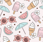 Summer Prints Bike Shorts
