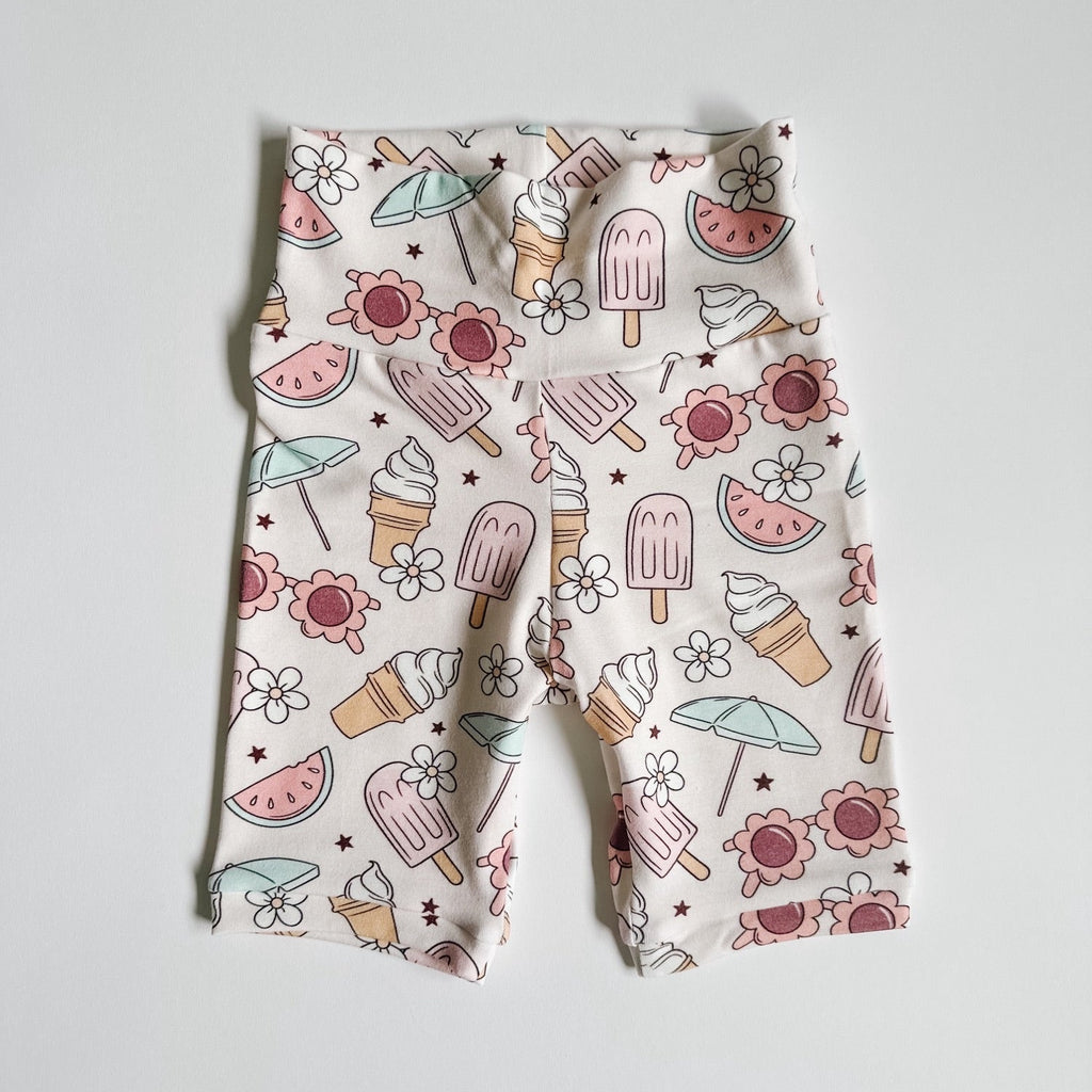 Summer Prints Bike Shorts