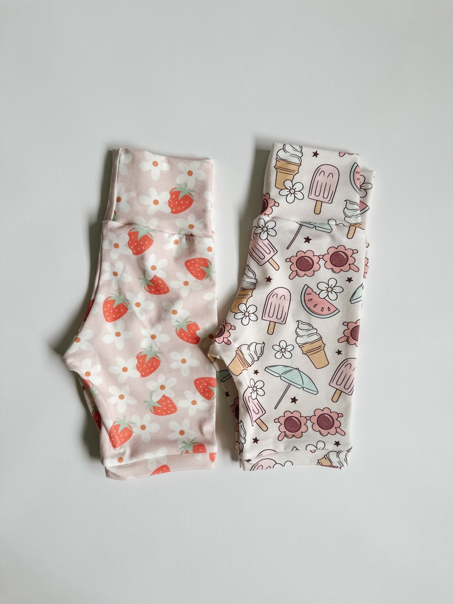 Summer Prints Bike Shorts