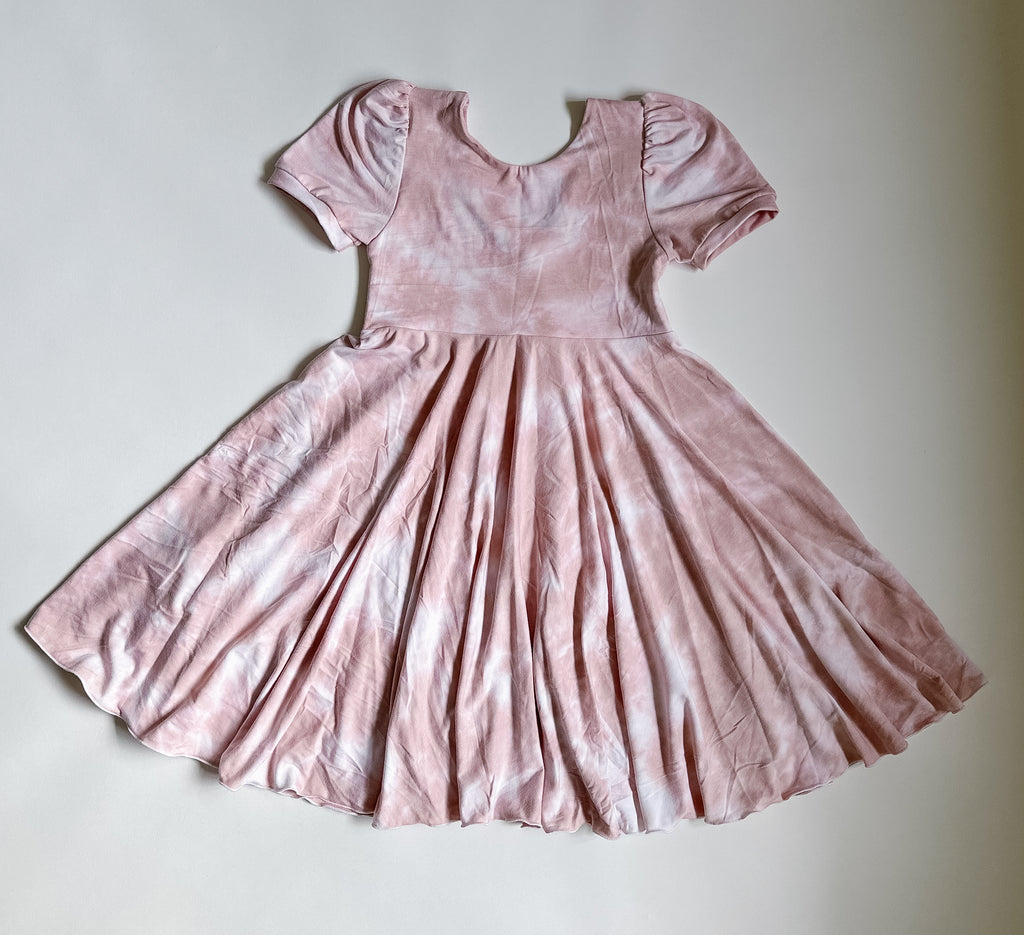 Rose Quartz Twirl Dress Size 7