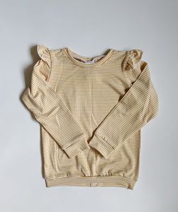 Mustard Stripe Crew