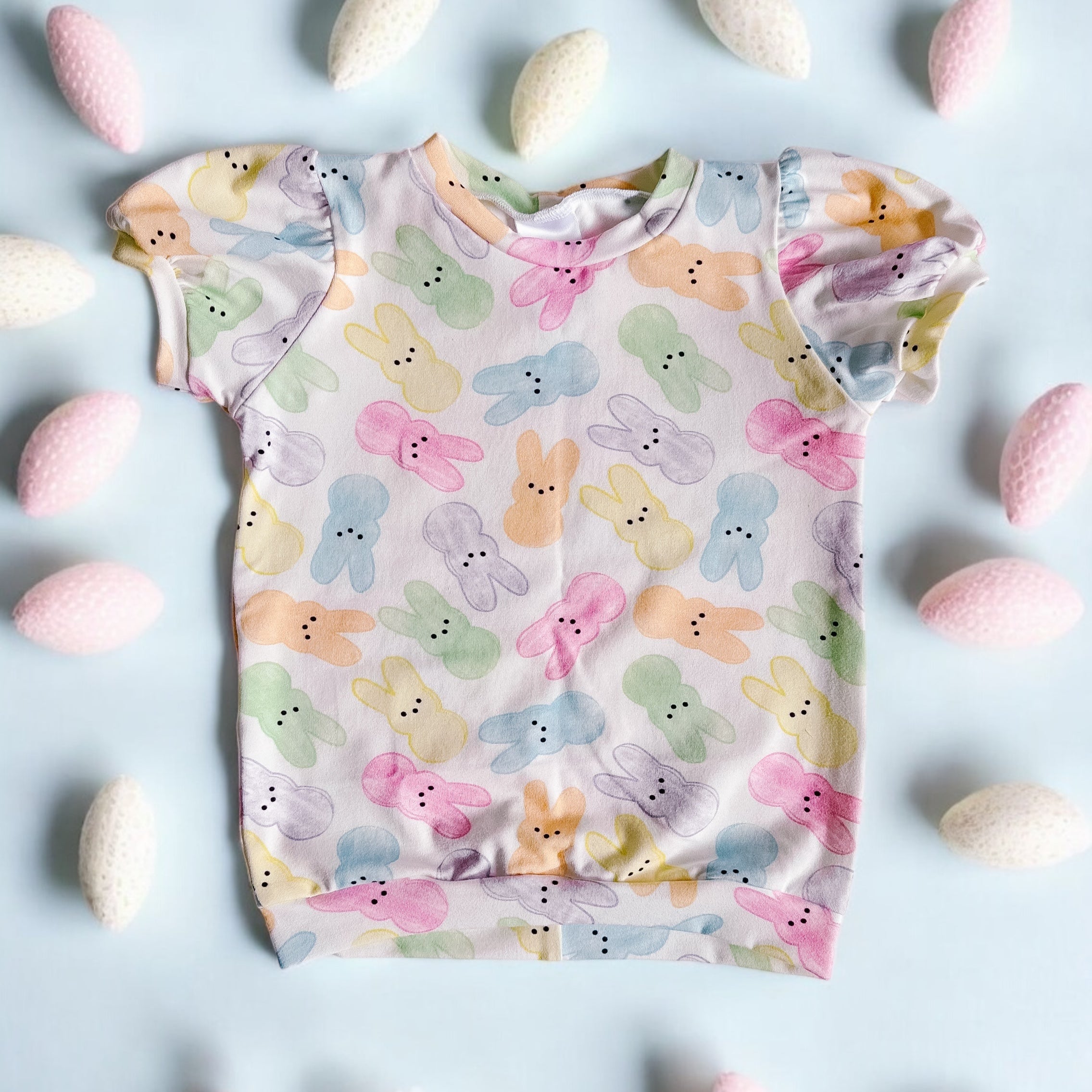 Easter Puff Sleeve Crew
