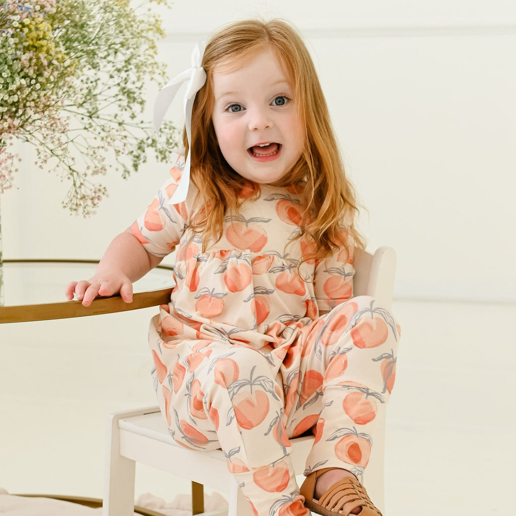 Back 2 School Puff Sleeve Romper