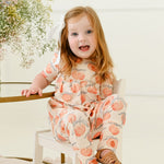 Back 2 School Puff Sleeve Romper