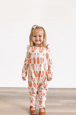 Christmas in July flutter  Sleeve Romper
