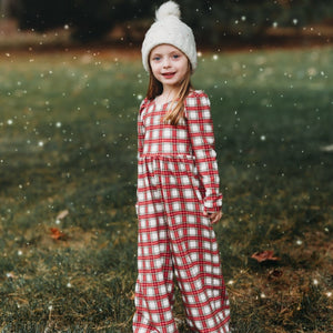 Christmas Prints Puff Sleeve Jumper