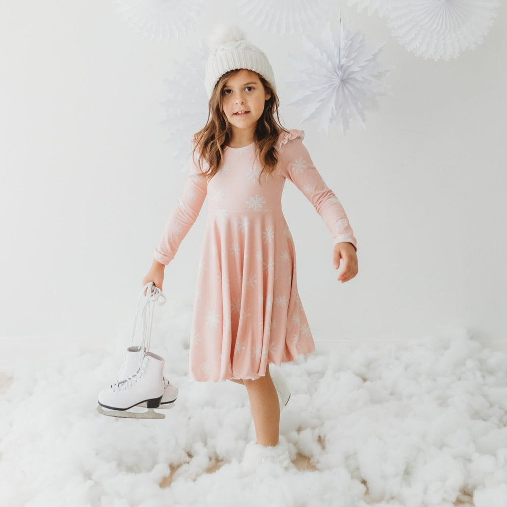 Christmas Print Twirl Dress