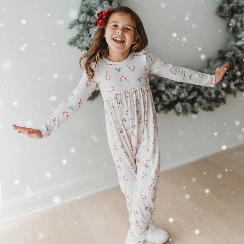 Christmas Print Romper