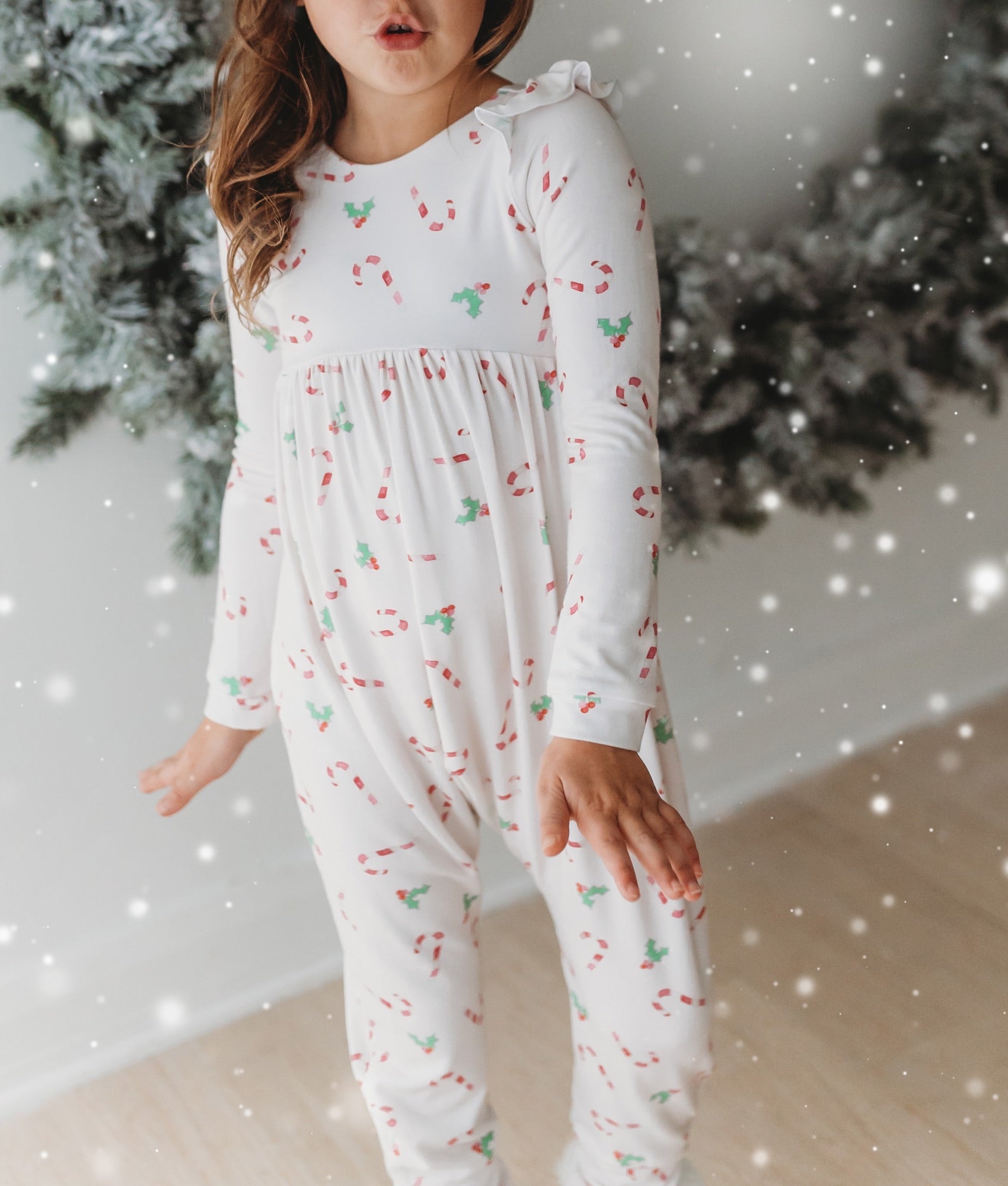 Christmas Print Romper