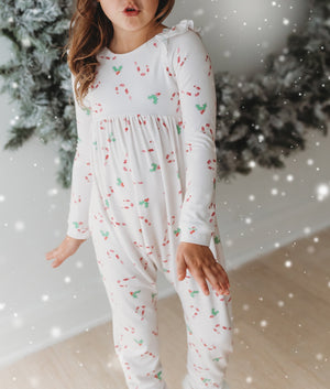 Christmas Print Romper
