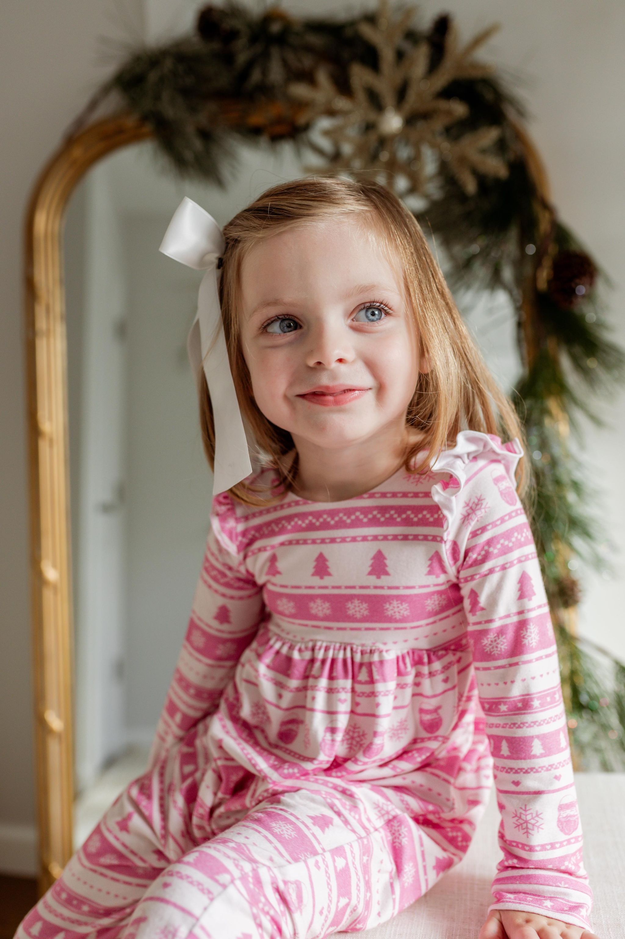 Christmas Print Romper