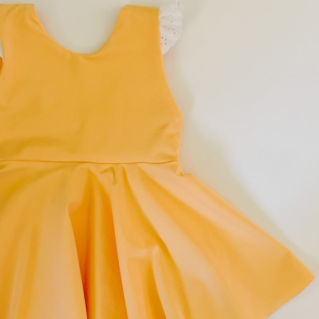 Eyelet Flutter Peplum