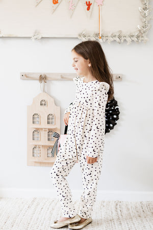 Halloween Prints Flutter Sleeve Romper
