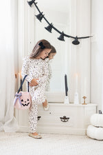 Halloween Prints Flutter Sleeve Romper
