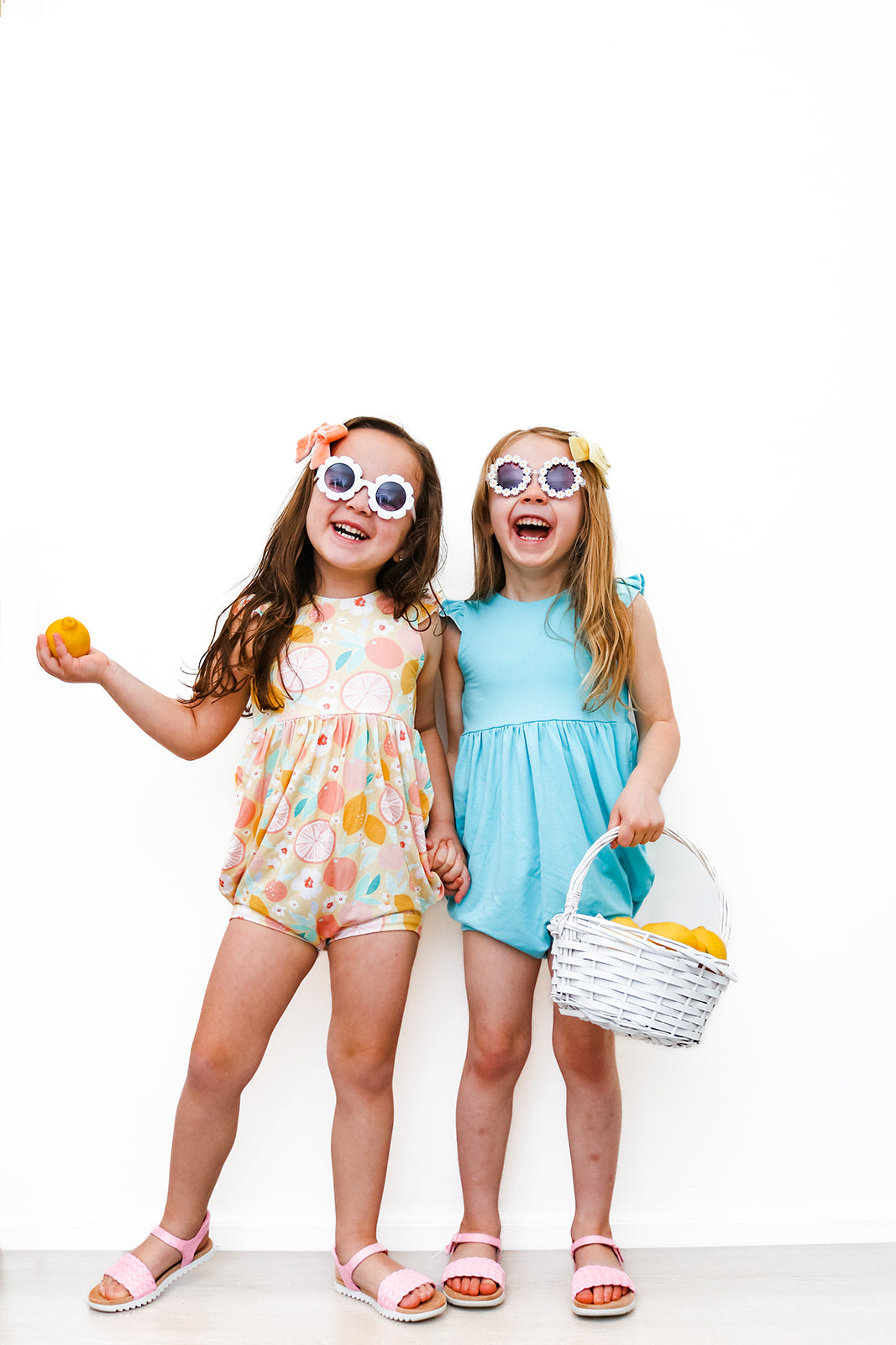 Spring Prints Flutter Shorts Romper