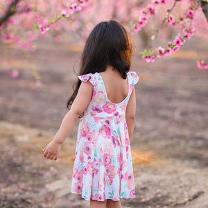Spring Prints Flutter Twirl Dress