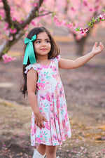 Spring Prints Flutter Twirl Dress