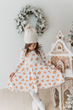 Holiday Flutter Twirl Dress