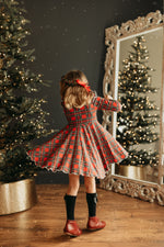 Holiday Flutter Twirl Dress