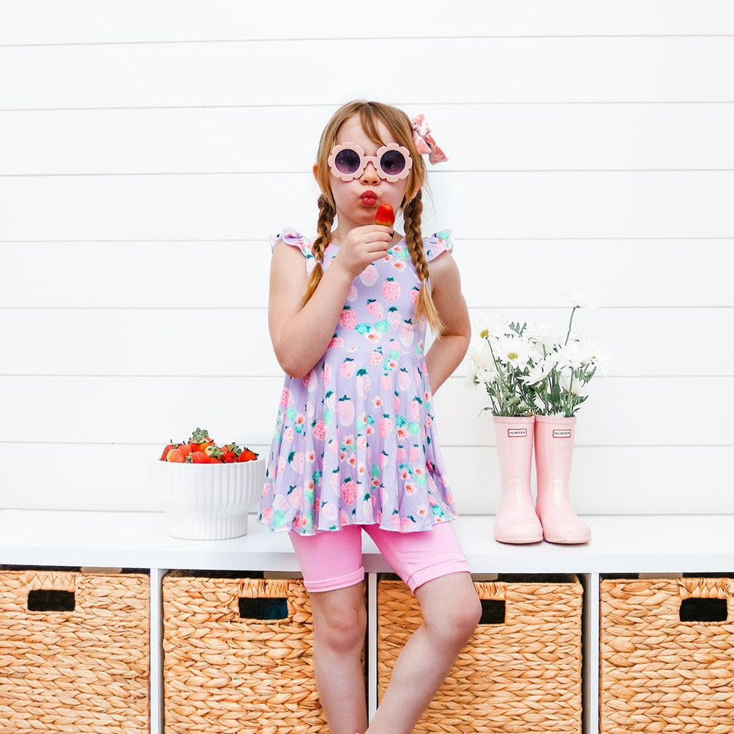 Spring Solids Bike Shorts