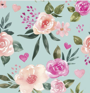 Valentine Prints Sweetheart Flutter Crew