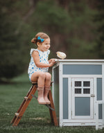Dainty Blue Floral (3T dress only)