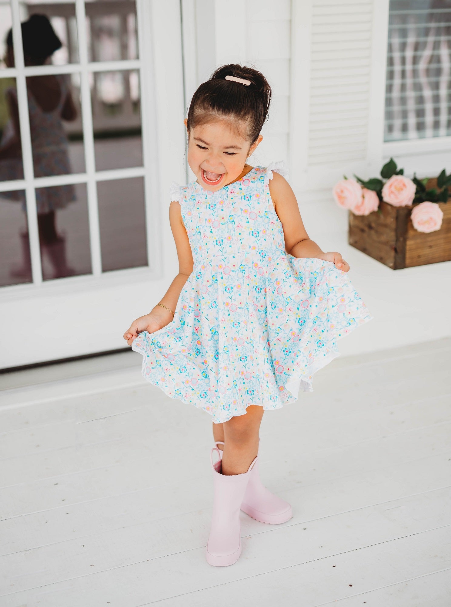 Floral Dress, Peplum or Blooms