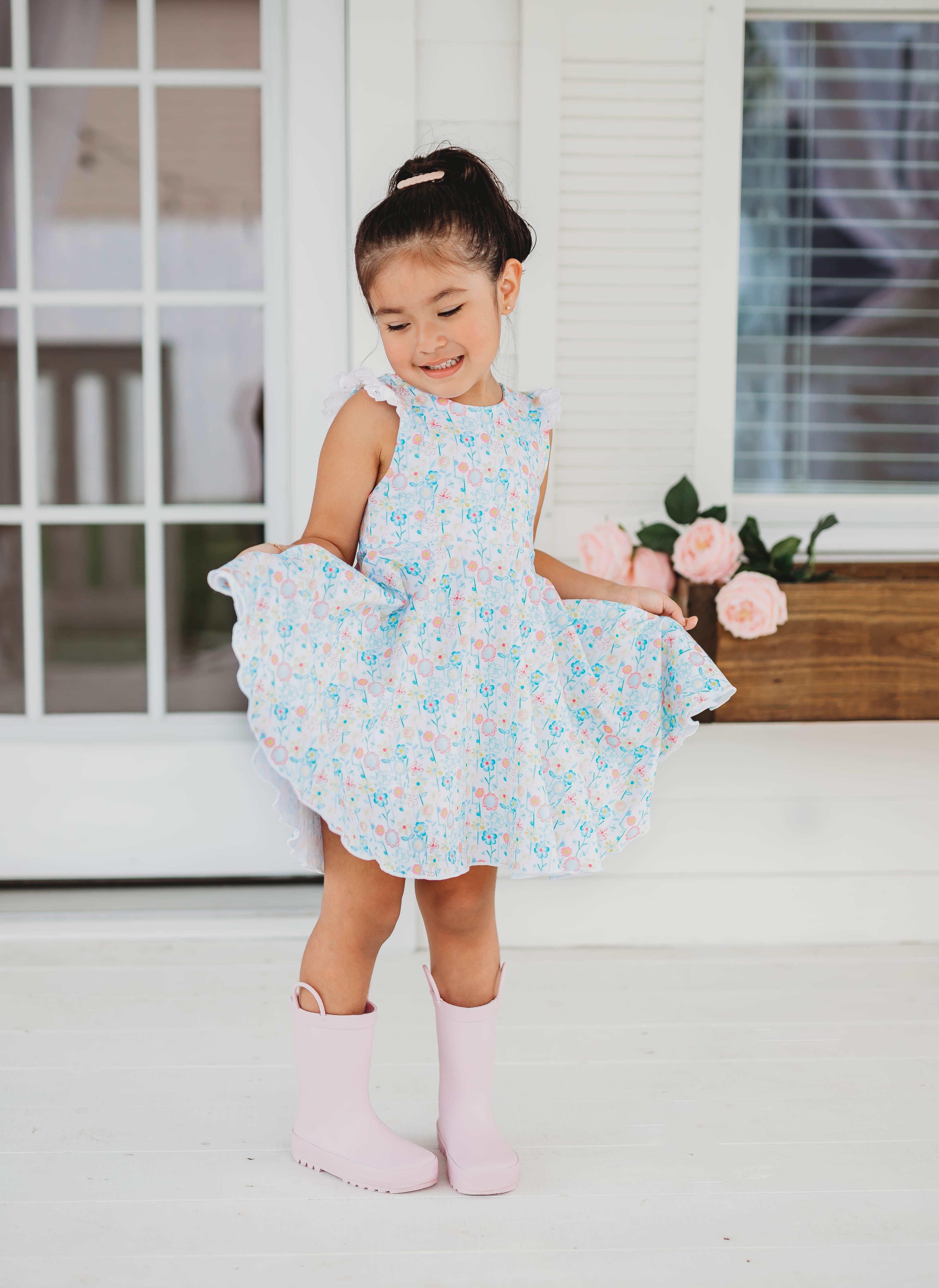 Floral Dress, Peplum or Blooms