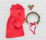 Holiday Puff Sleeve Dress and Romper