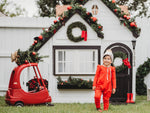 Holiday Puff Sleeve Dress and Romper