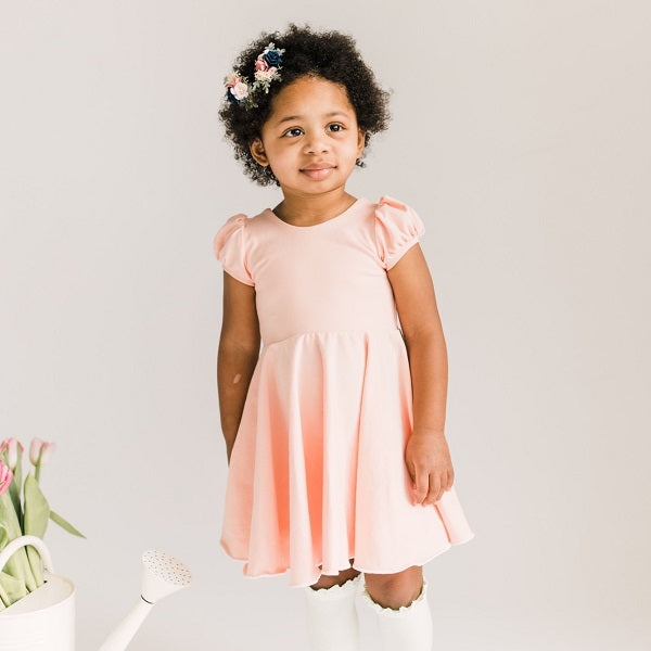 Summer Puff-Sleeve Twirl Dress 2.0