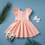 Summer Puff-Sleeve Twirl Dress 2.0