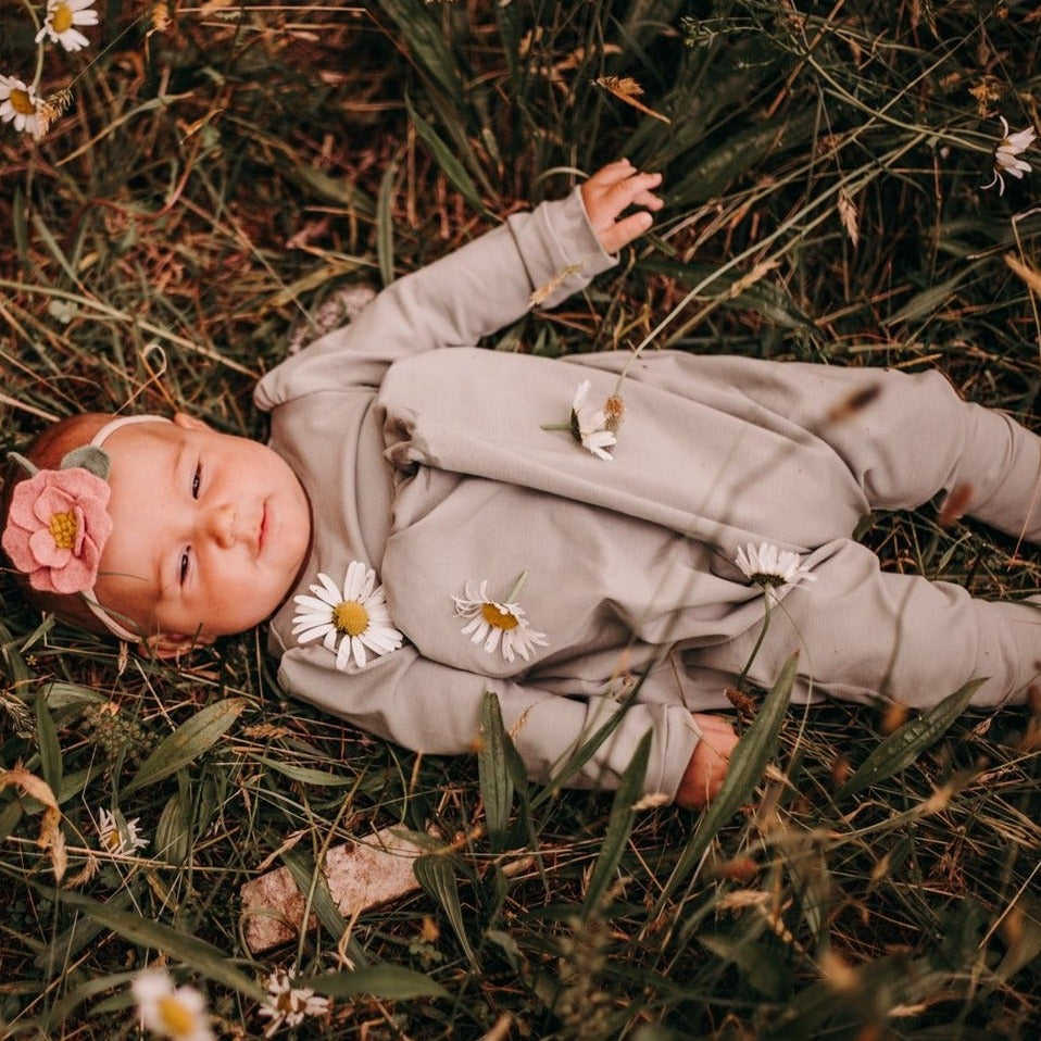 Fall Puff-Sleeve Romper